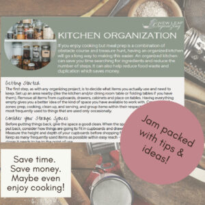 Premium Kitchen Organization